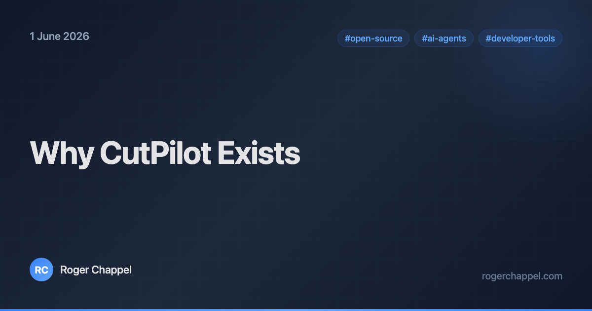 Why CutPilot Exists