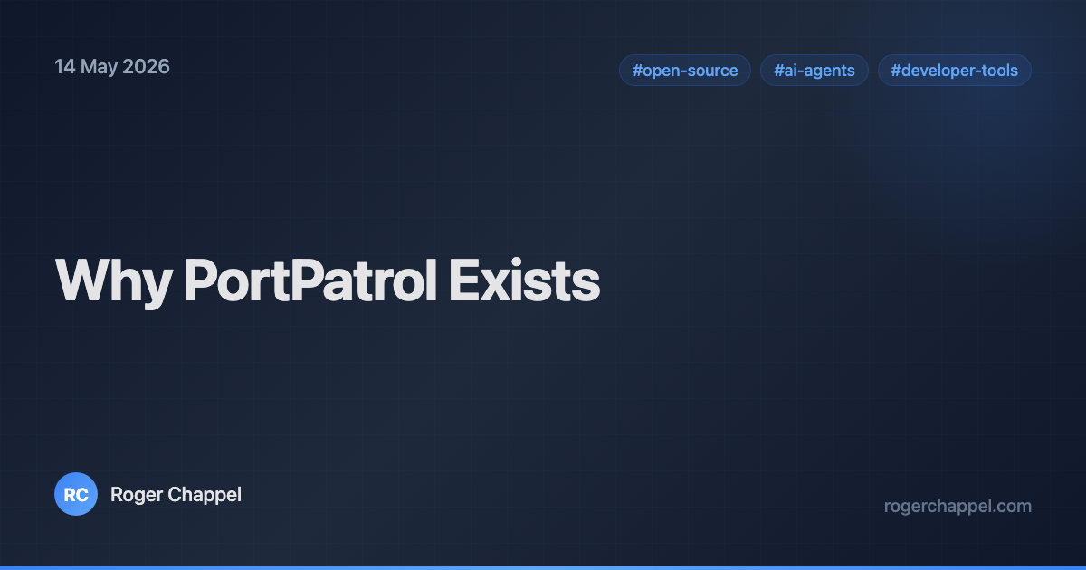 Why PortPatrol Exists